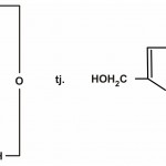 Hemijska formula 5-hidroksimetil-2-furfuralaldehida (HMF)